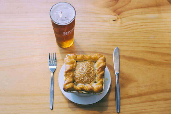 15. Eat a classic Aussie meal of a meat pie and a pint
