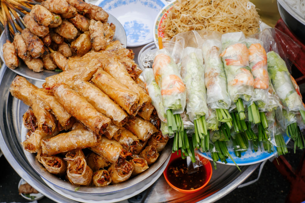 vietnam food spring rolls