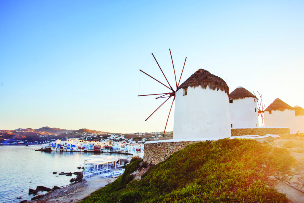 Holidays In Greece mykonos windmill