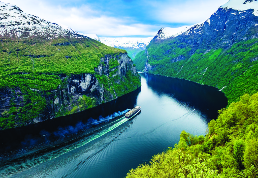 Norway cruise Geirangerfjord Europe summer holidays scandinavia