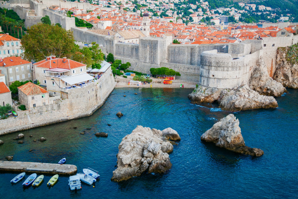 City walls kayak Dubrovnik bucket list Topdeck Croatia