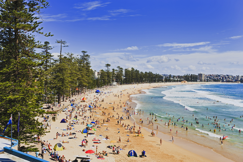 Sydney's best beaches Manly beach