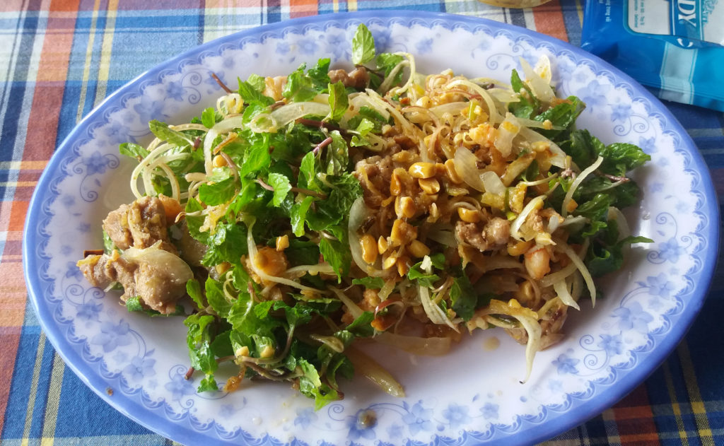 banana flower salad things you have to eat in vietnam