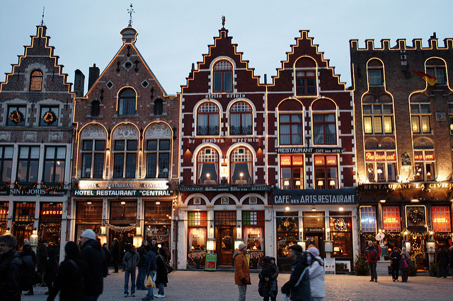 bruges belgium christmas market houses things to do europe twenties