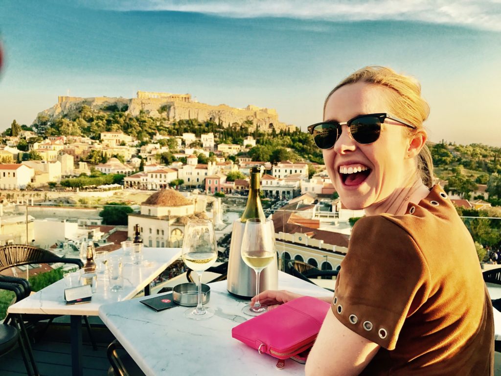 Katie Clift Athens Greece moving to Greece