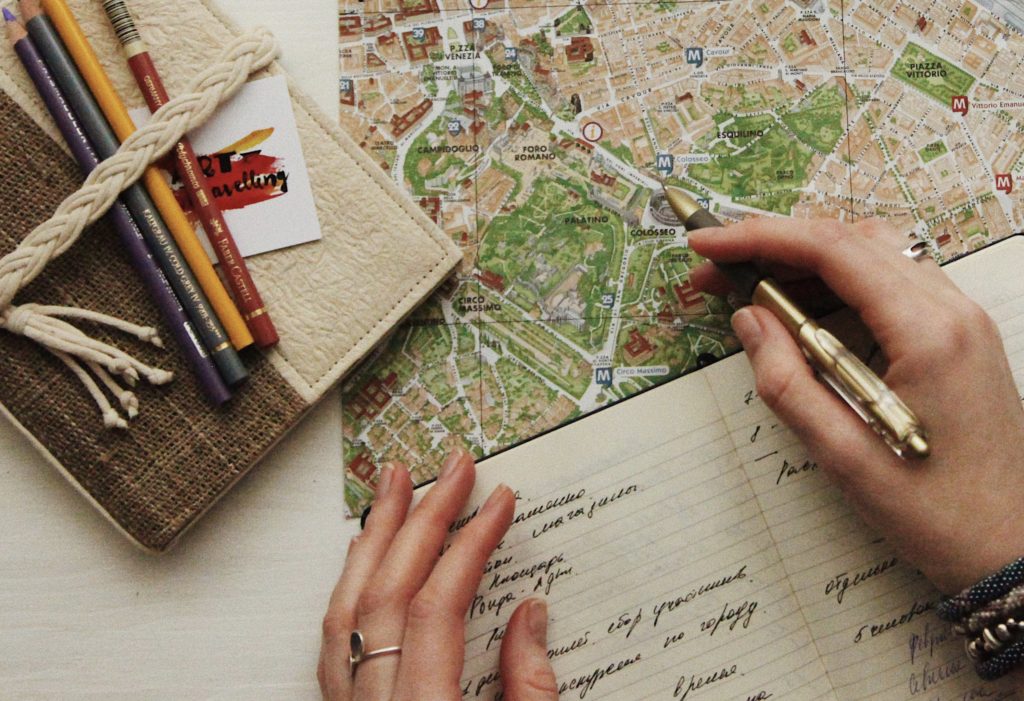 travel trends travel diary map