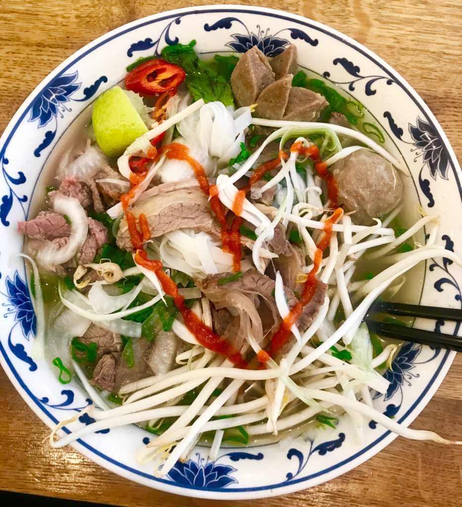 travel on a budget pho food vietnam