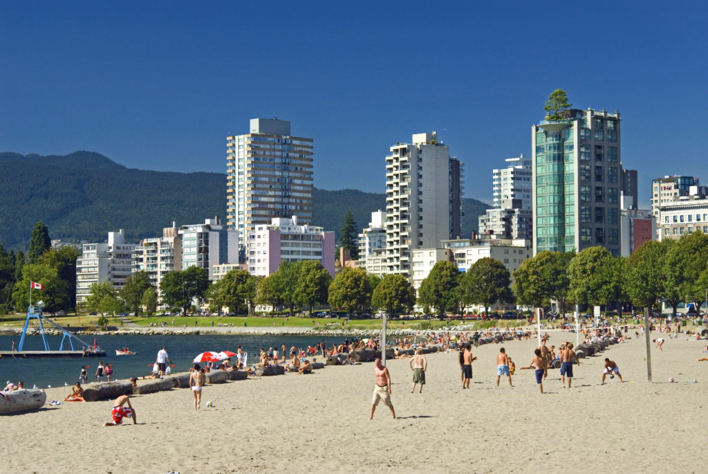 English Bay Beach Vancouver tours