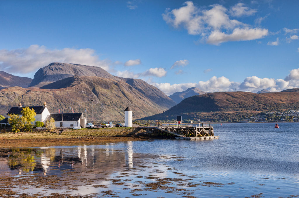 places to visit between edinburgh and fort william