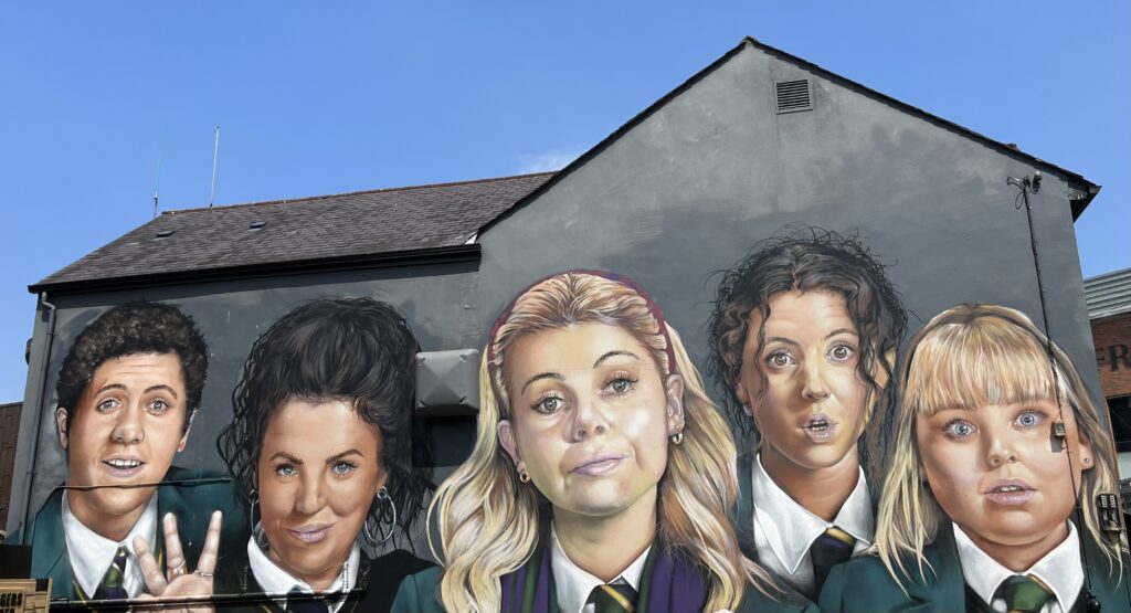 Derry Girls Wall Mural