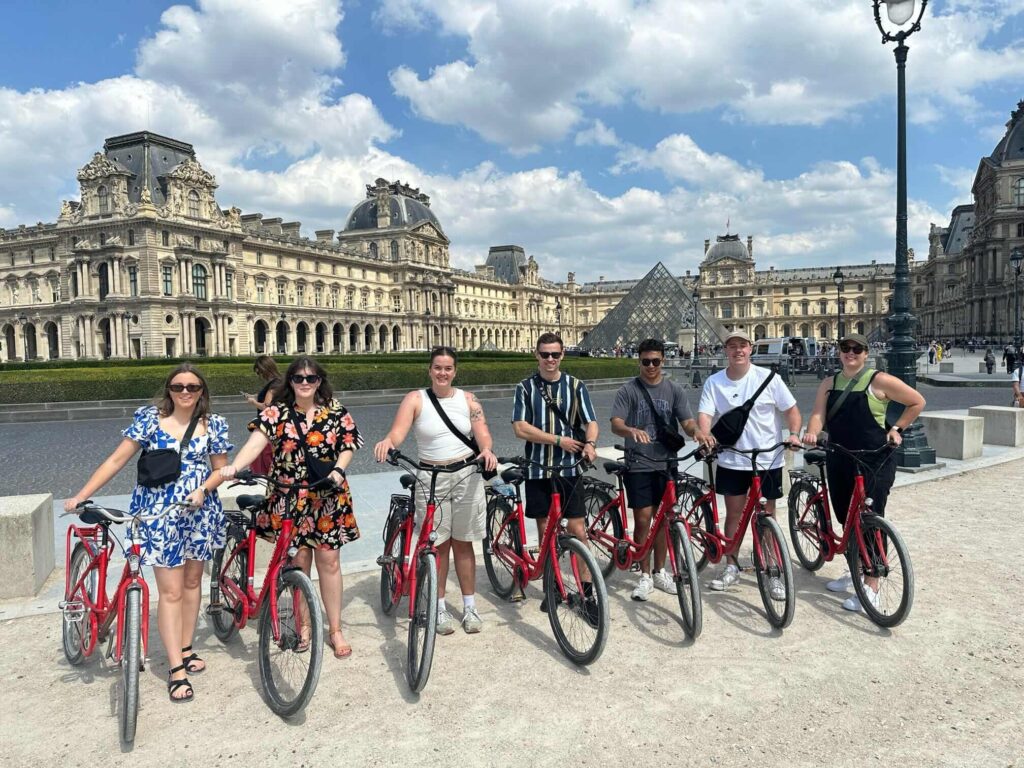 A Topdeck Get Social: Central & Eastern Europe bike tour in Paris